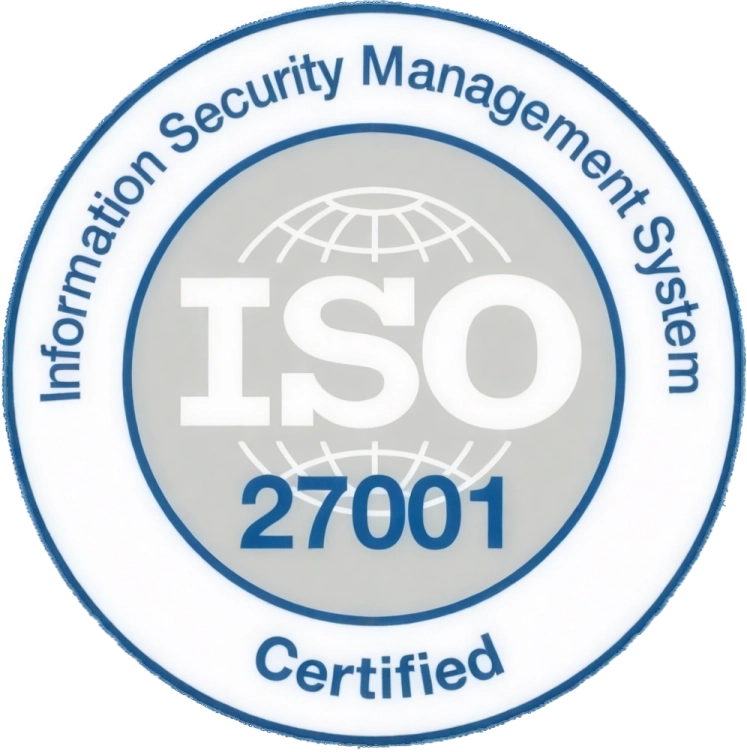 ISO 27001 Information Security Management System Certified